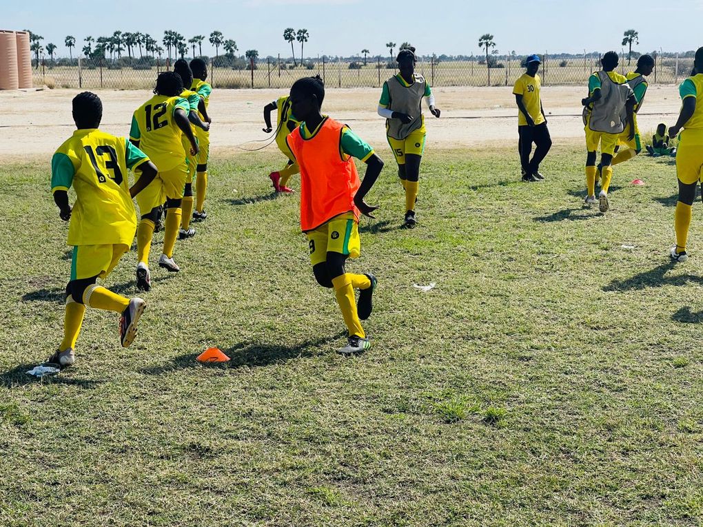Football training at Global United FC